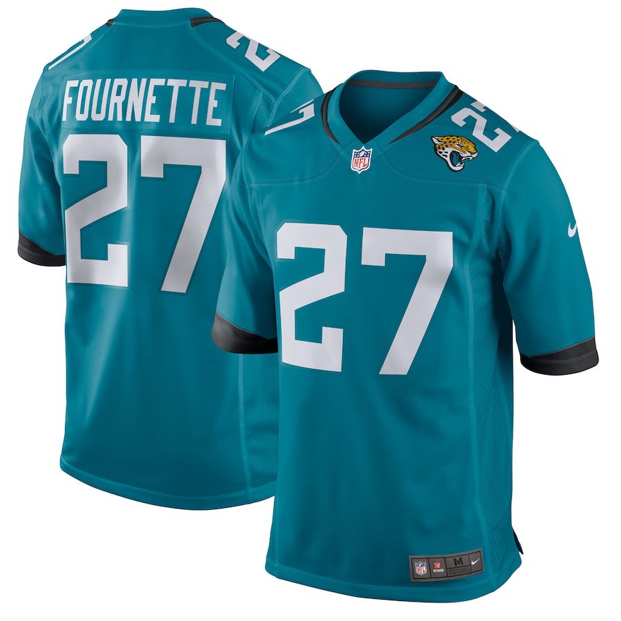 Men Jacksonville Jaguars #27 Leonard Fournette Nike Green New Game NFL Jersey